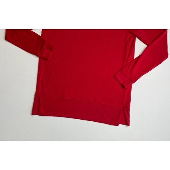 Isabel‎ Maternity Shirt Top XXL Santa Baby Holiday Christmas Red Women's NEW - Picture 5 of 6